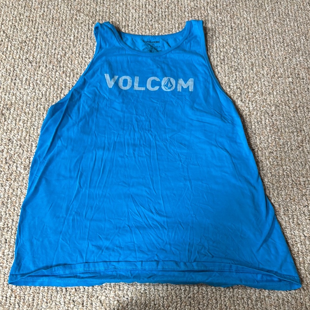 Volcom Vibrant Blue Sleeveless Top